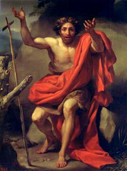 San Giovanni Battista nel deserto - Anton Raphael Mengs