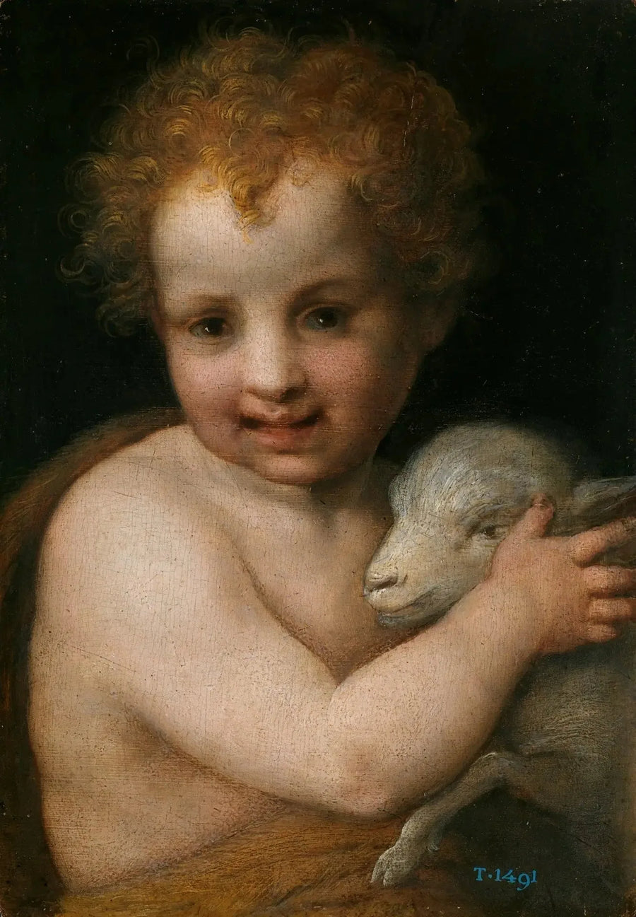 San Giovanni Battista con l'Agnello - Andrea del Sarto