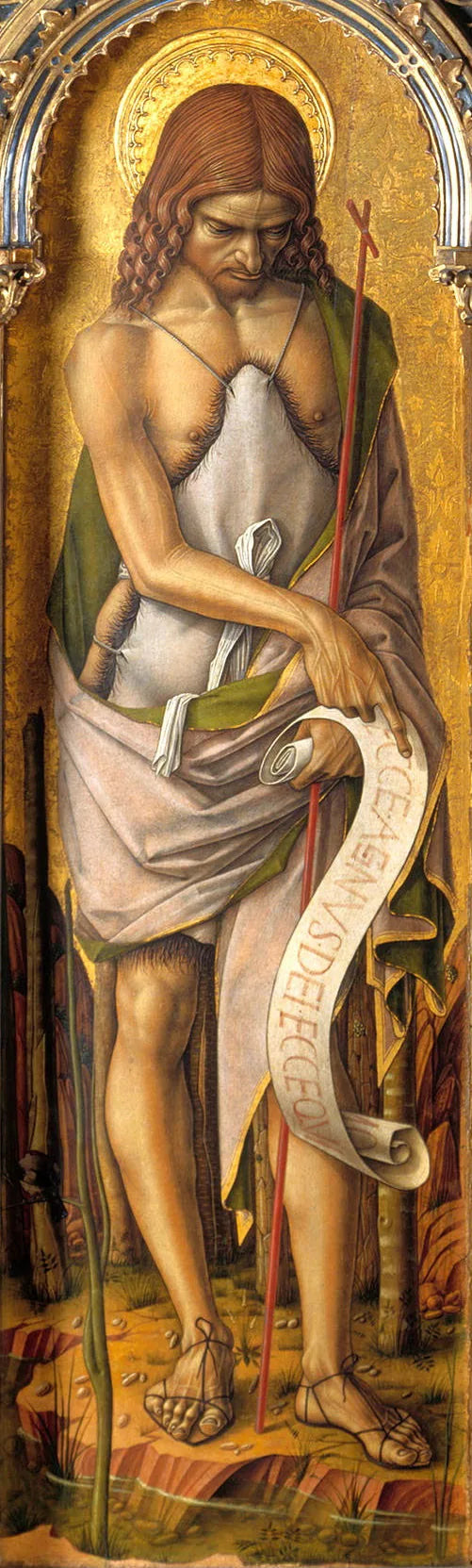 San Giovanni Battista - Carlo Crivelli