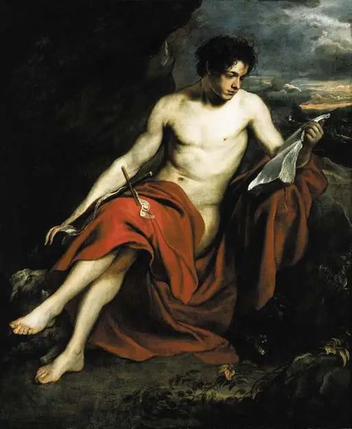San Giovanni Battista nel deserto - Antoine van Dyck