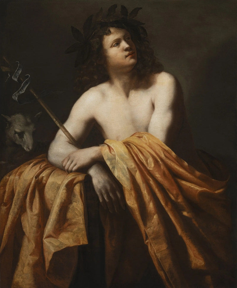 San Giovanni Battista nel deserto - Artemisia Gentileschi