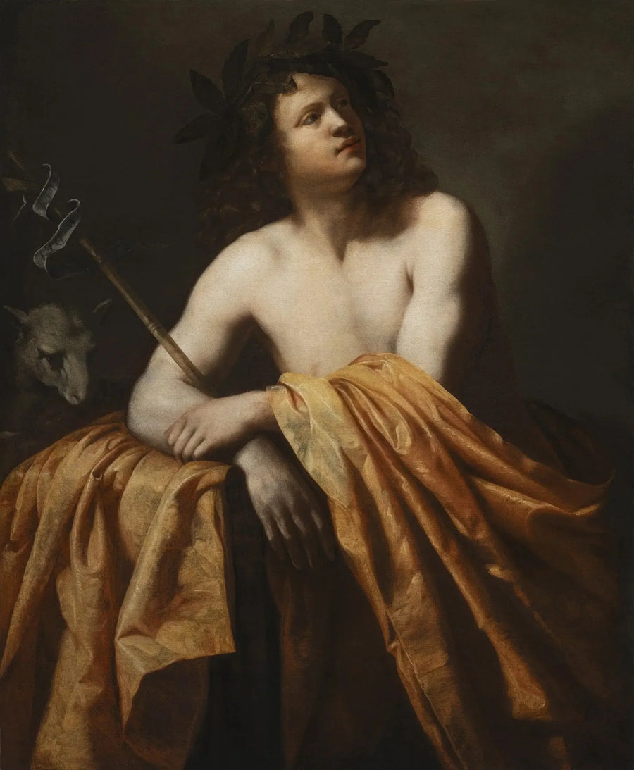San Giovanni Battista nel deserto - Artemisia Gentileschi