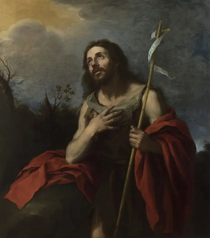 San Giovanni Battista nel deserto - Bartolomé Esteban Murillo