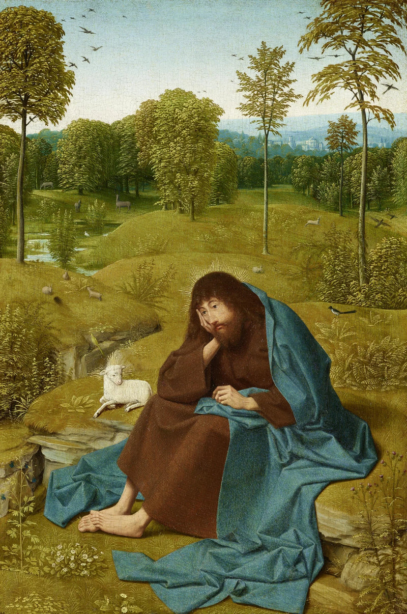 San Giovanni Battista nel deserto - Geertgen tot Sint Jans