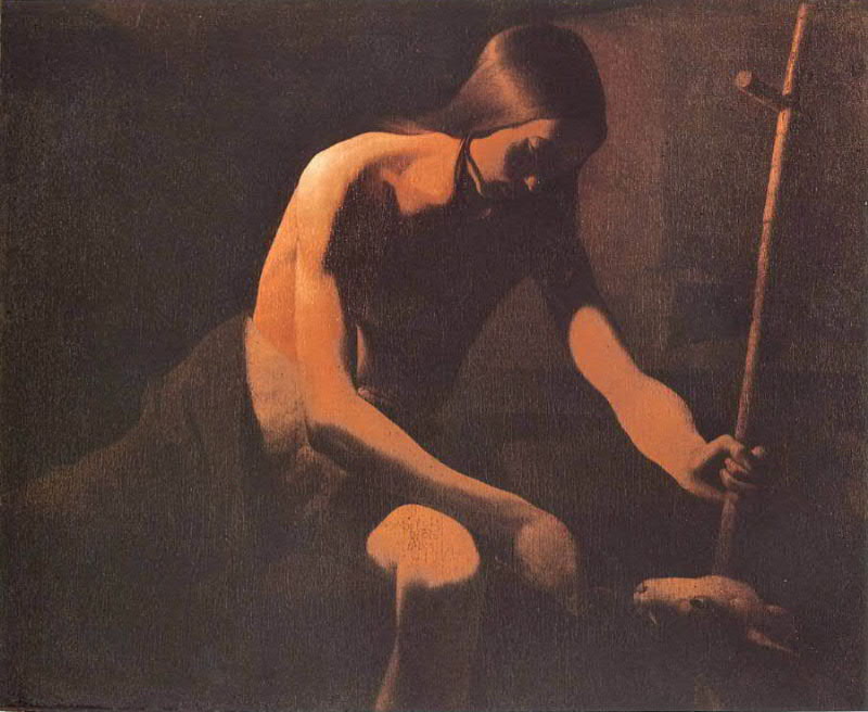 San Giovanni Battista nel deserto - Georges de La Tour
