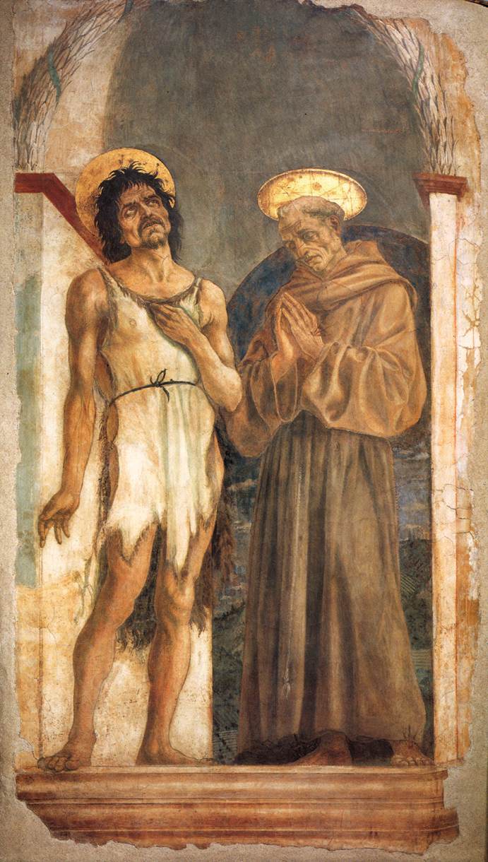 san Giovanni Battista e san Francesco - Domenico Veneziano