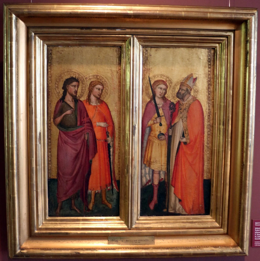 San Giovanni Battista e i santi Giuliano, Zeno e Michele - Bicci di Lorenzo