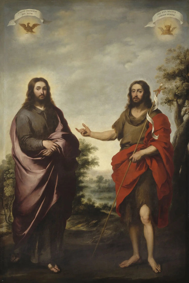 San Giovanni Battista che mostra Cristo - Bartolomé Esteban Murillo