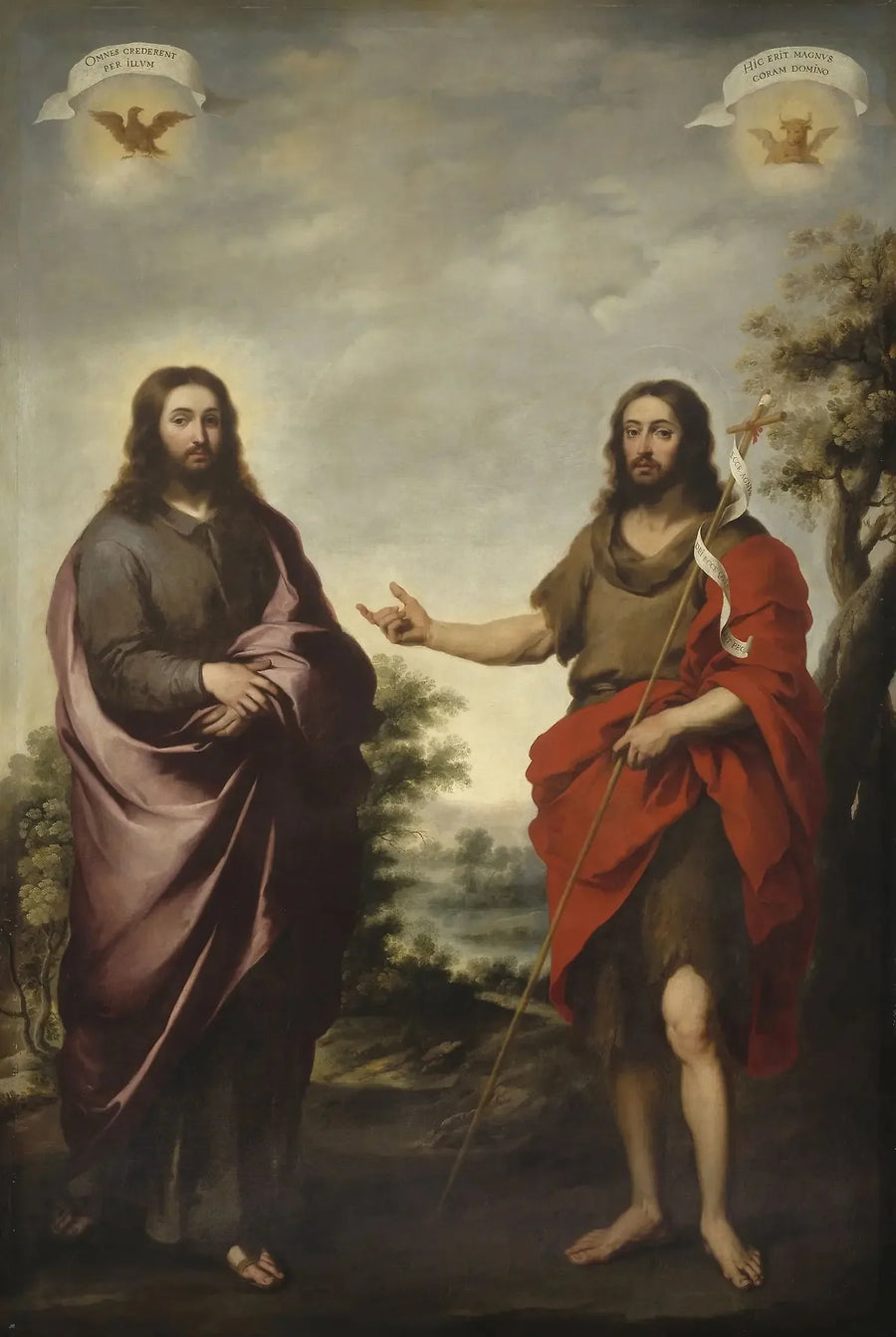 San Giovanni Battista che mostra Cristo - Bartolomé Esteban Murillo