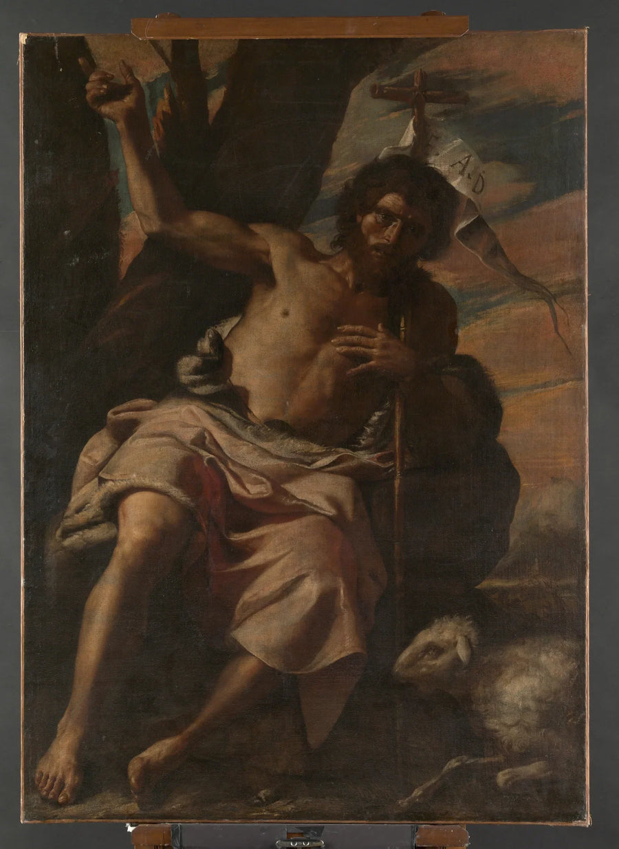 San Giovanni Battista che predica - Mattia Preti