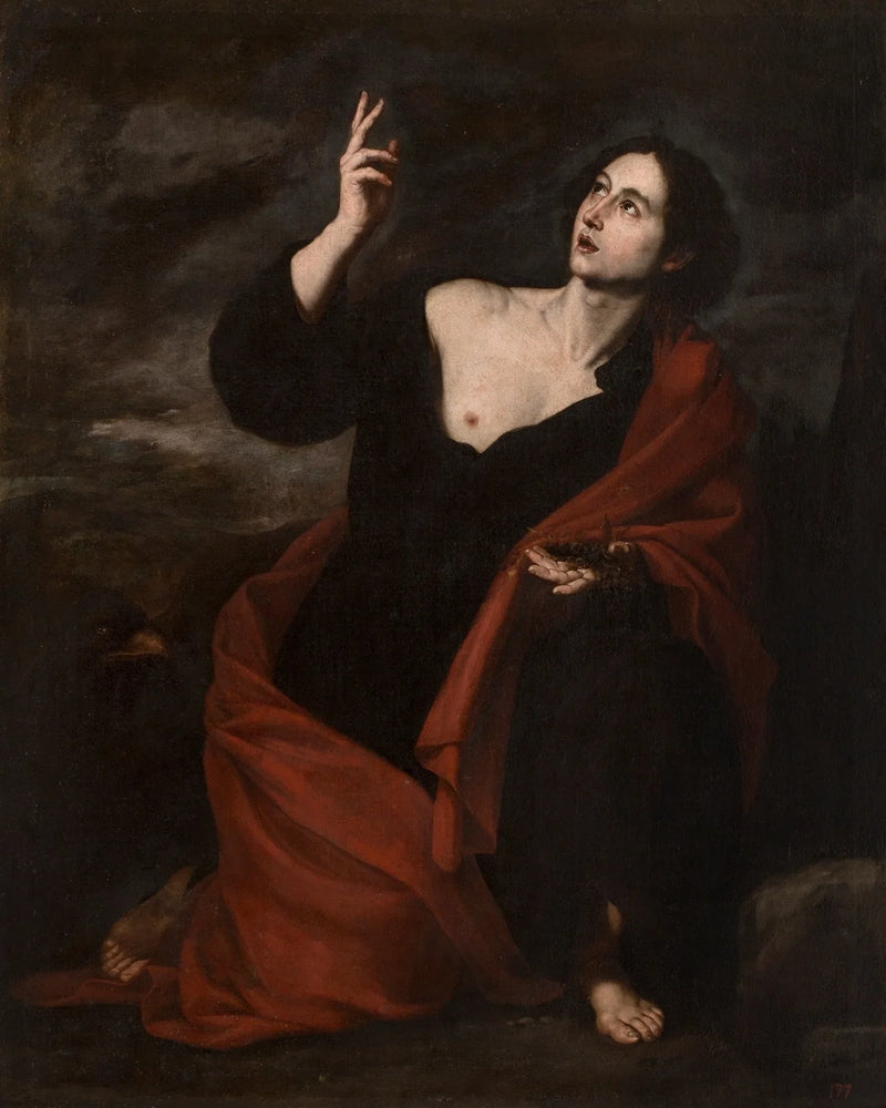 San Giovanni Evangelista a Patmo - Jusepe de Ribera