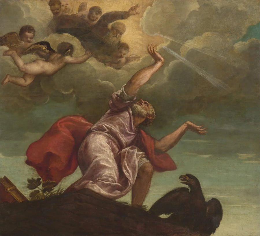 San Giovanni Evangelista a Patmo - Tiziano