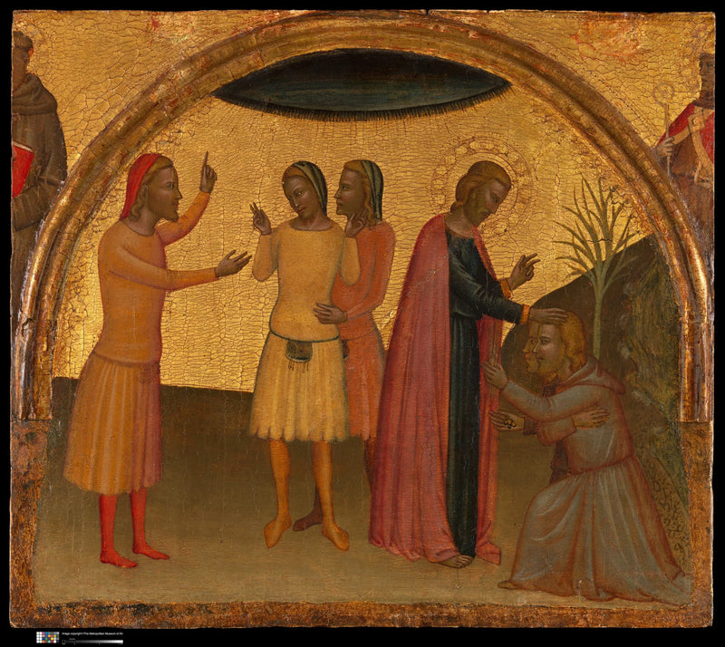 San Giovanni Evangelista con Actea e Eugenio - Francescuccio Ghissi