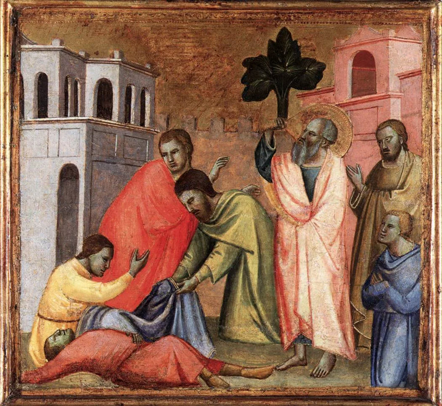 San Giovanni Evangelista che beve dal calice avvelenato - Taddeo Gaddi