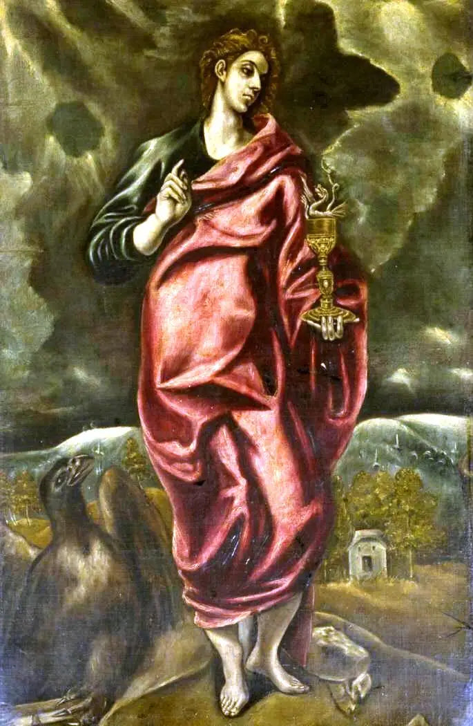 San Giovanni Evangelista in piedi - El Greco