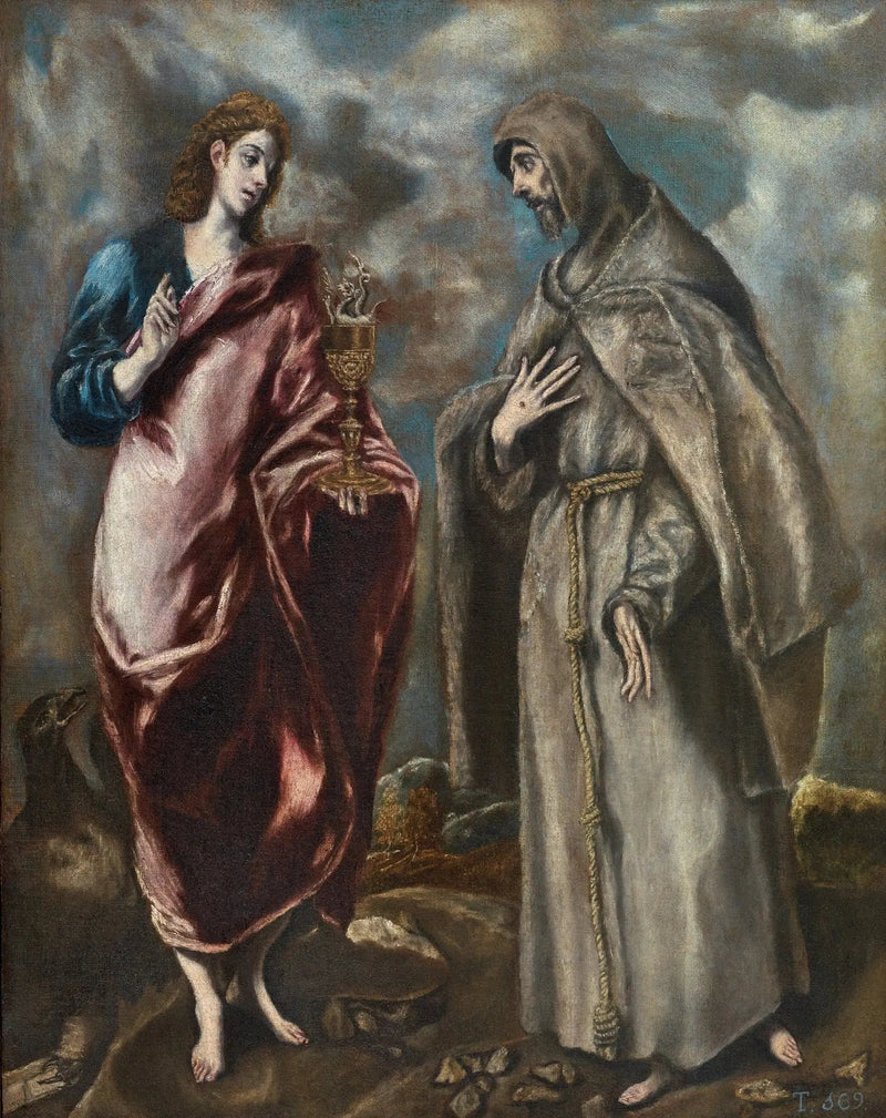 San Giovanni Evangelista e San Francesco d'Assisi - El Greco