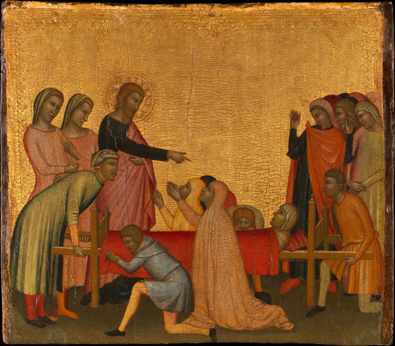 San Giovanni Evangelista risuscita Satana - Francescuccio Ghissi