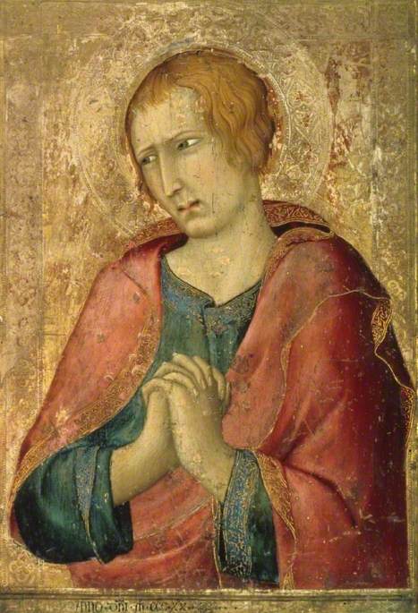 San Giovanni Evangelista - Simone Martini