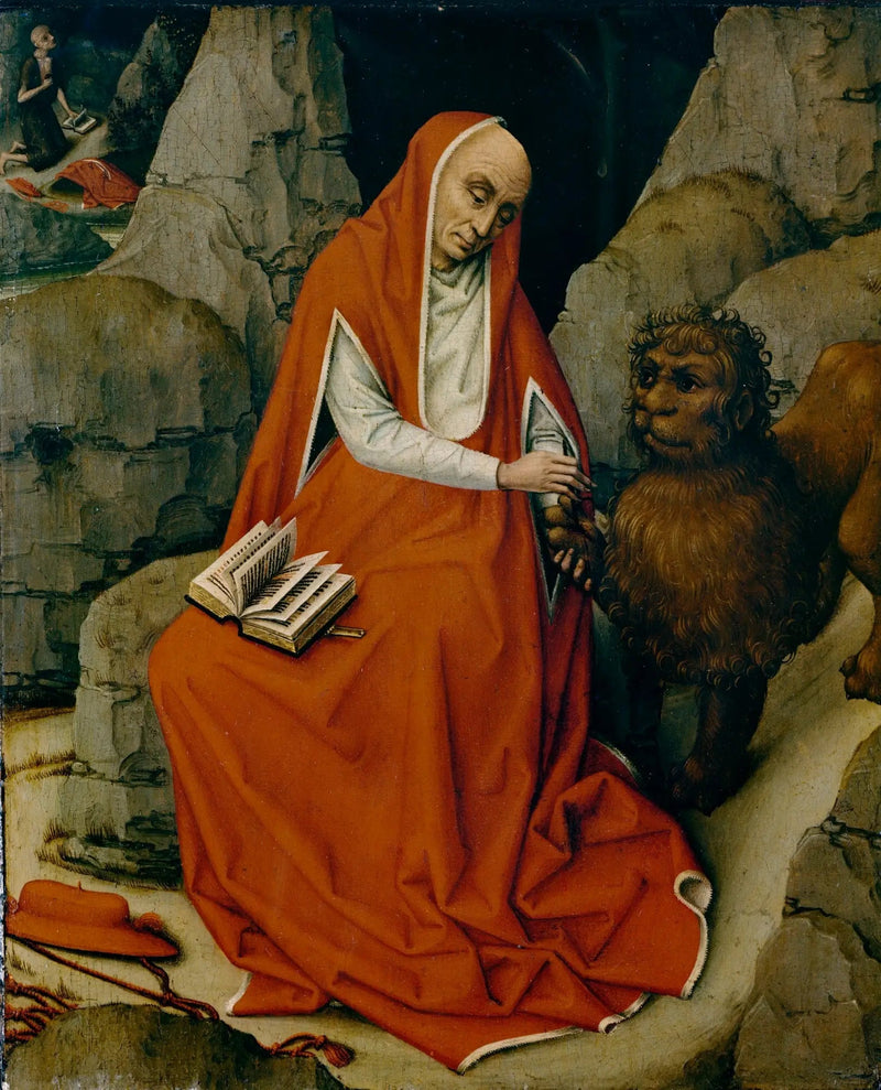 San Girolamo nel deserto - Rogier van der Weyden