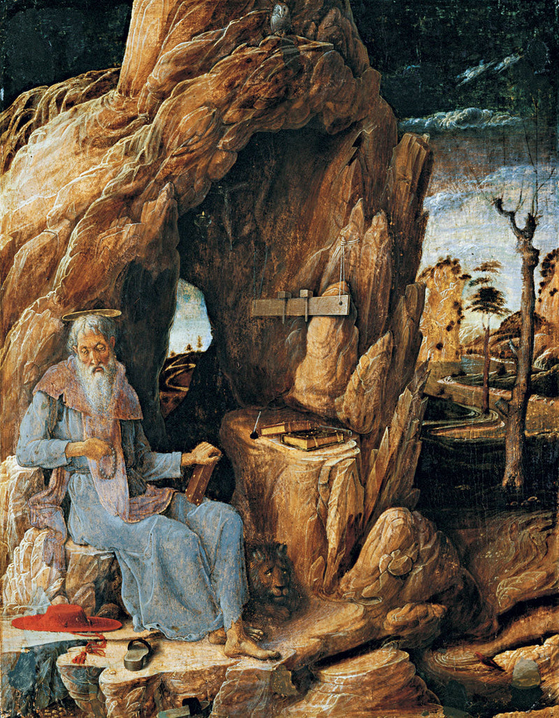 San Girolamo nel deserto - Andrea Mantegna