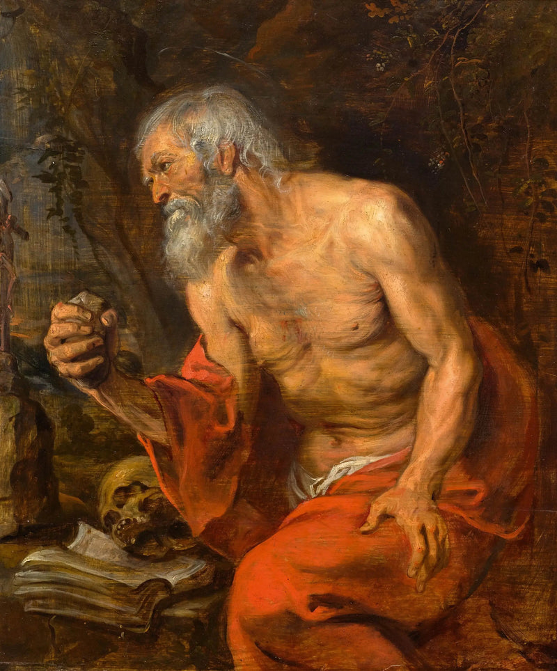 San Girolamo nel deserto - Antoine van Dyck