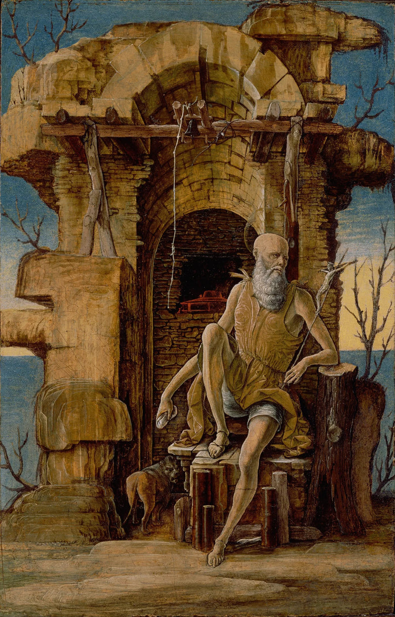 San Girolamo nel deserto - Ercole de’ Roberti
