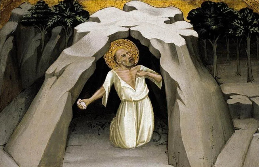 San Girolamo nel deserto - Lorenzo Monaco