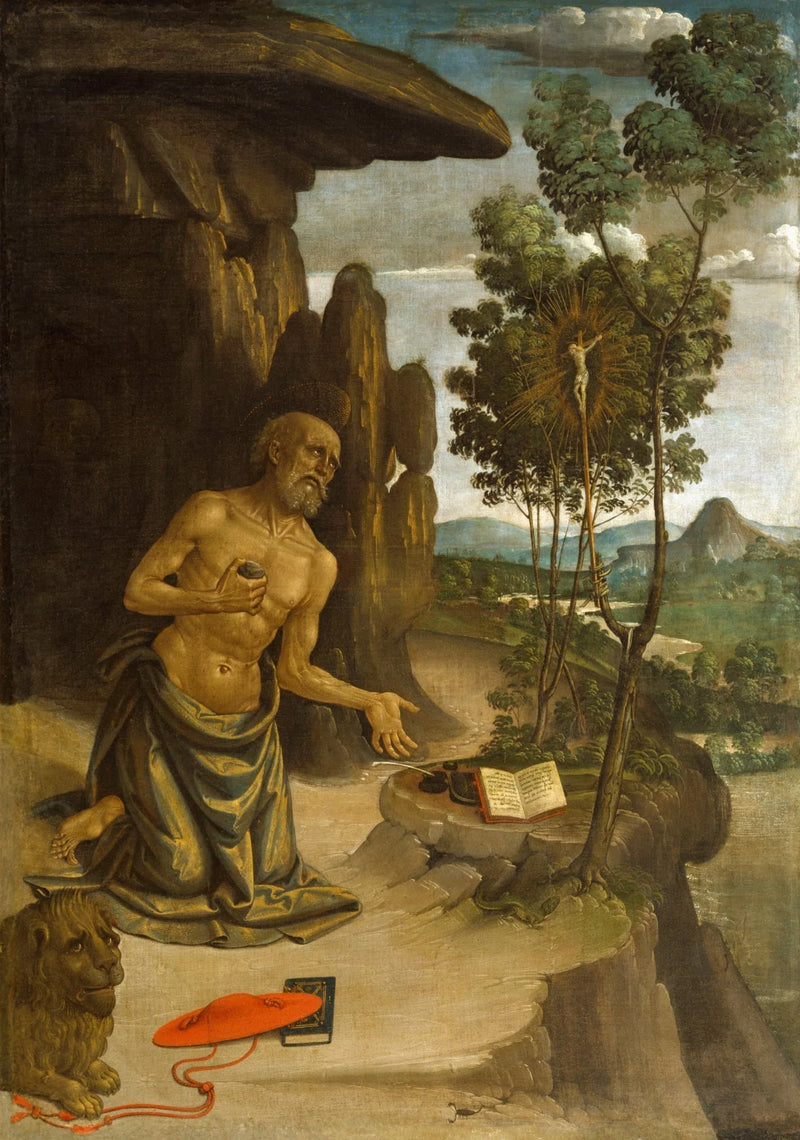 San Girolamo nel deserto - Pinturicchio