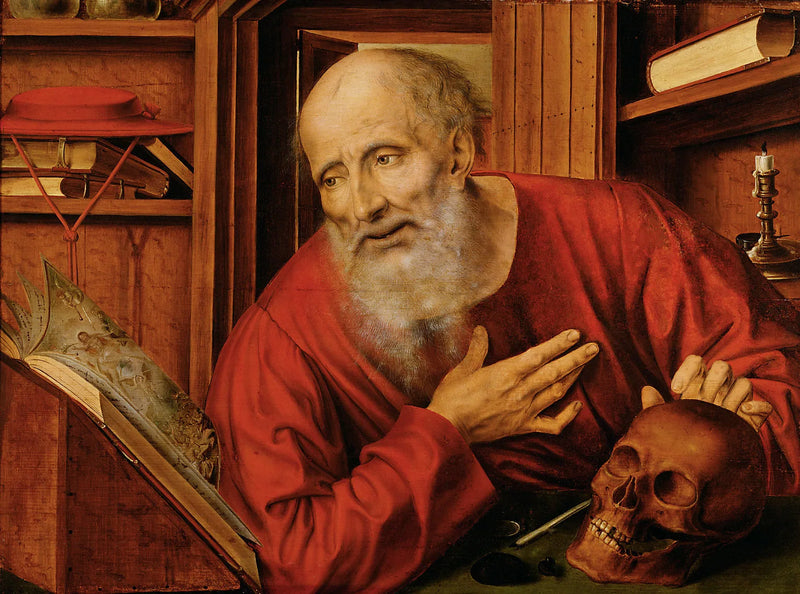 San Girolamo nella sua cella - Quentin Metsys