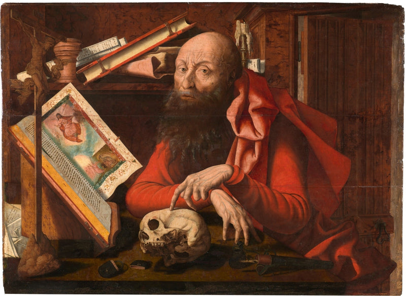 San Girolamo nel suo studio - Marinus van Reymerswale