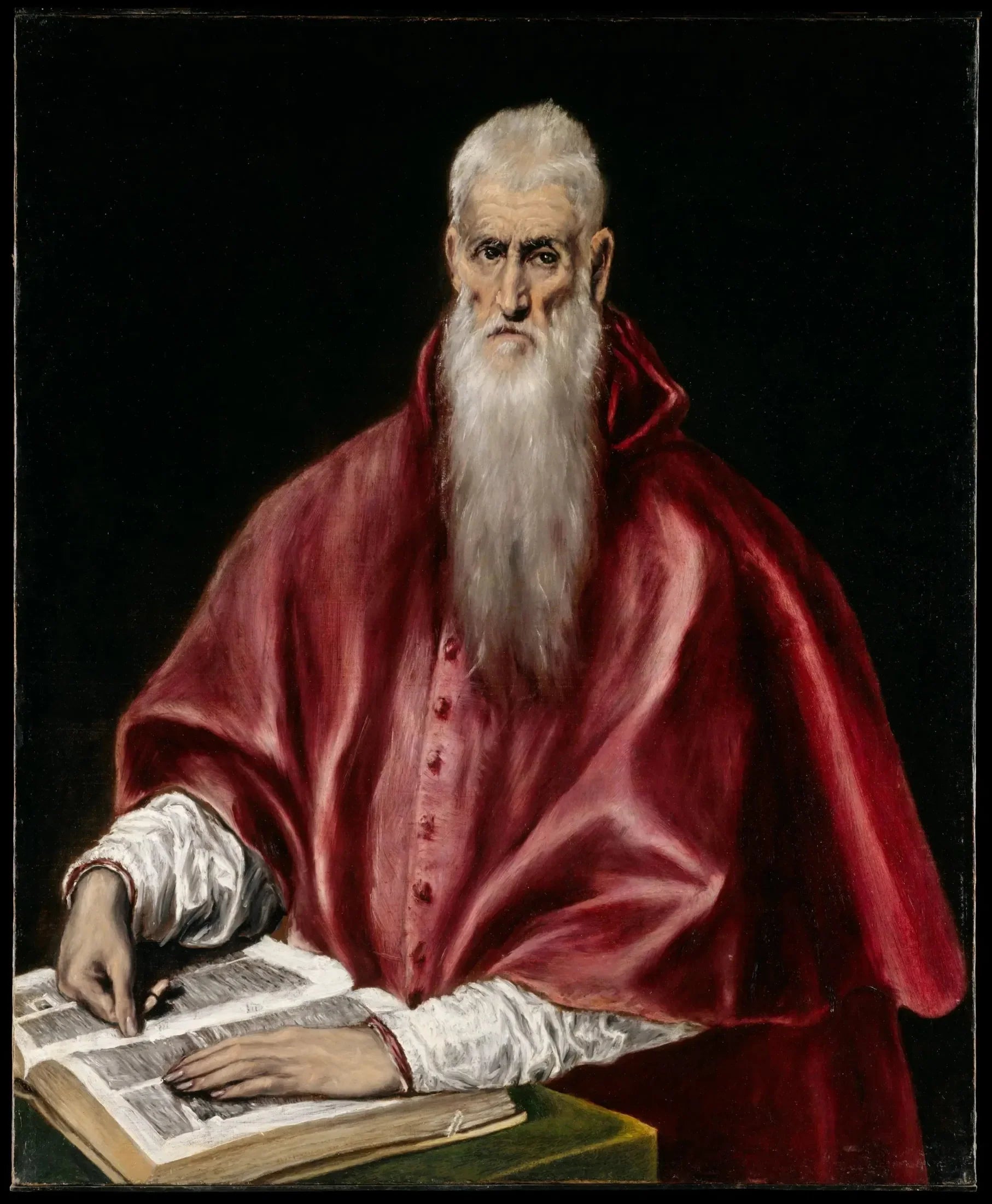 Saint Jérôme - El Greco image 1 copie de tableau peinte à la main