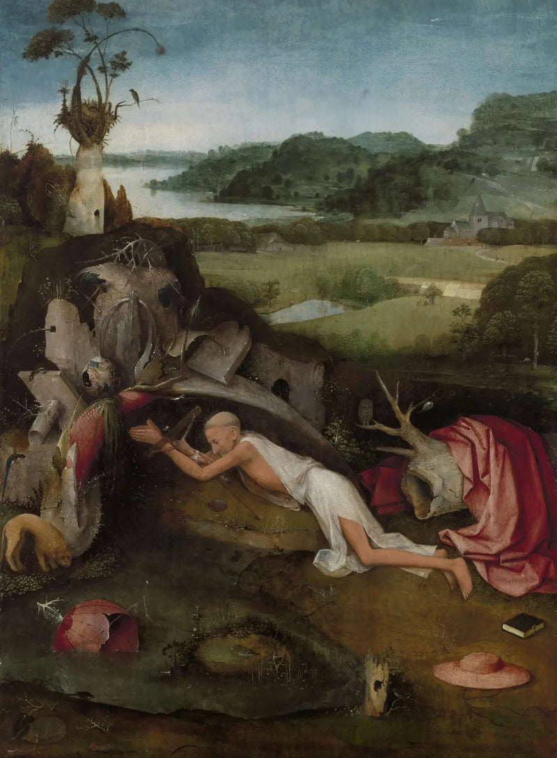 San Girolamo in preghiera - Hieronymus Bosch