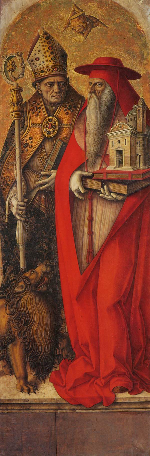 San Girolamo e Sant'Agostino - Carlo Crivelli