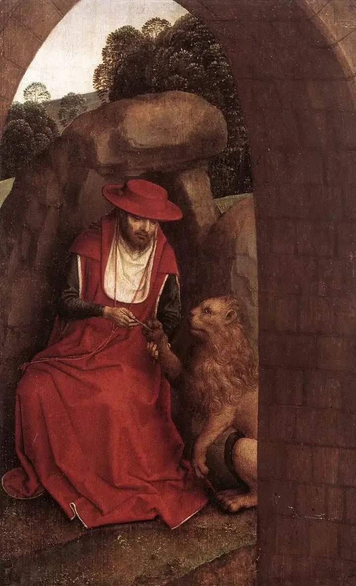 San Girolamo e il Leone - Hans Memling