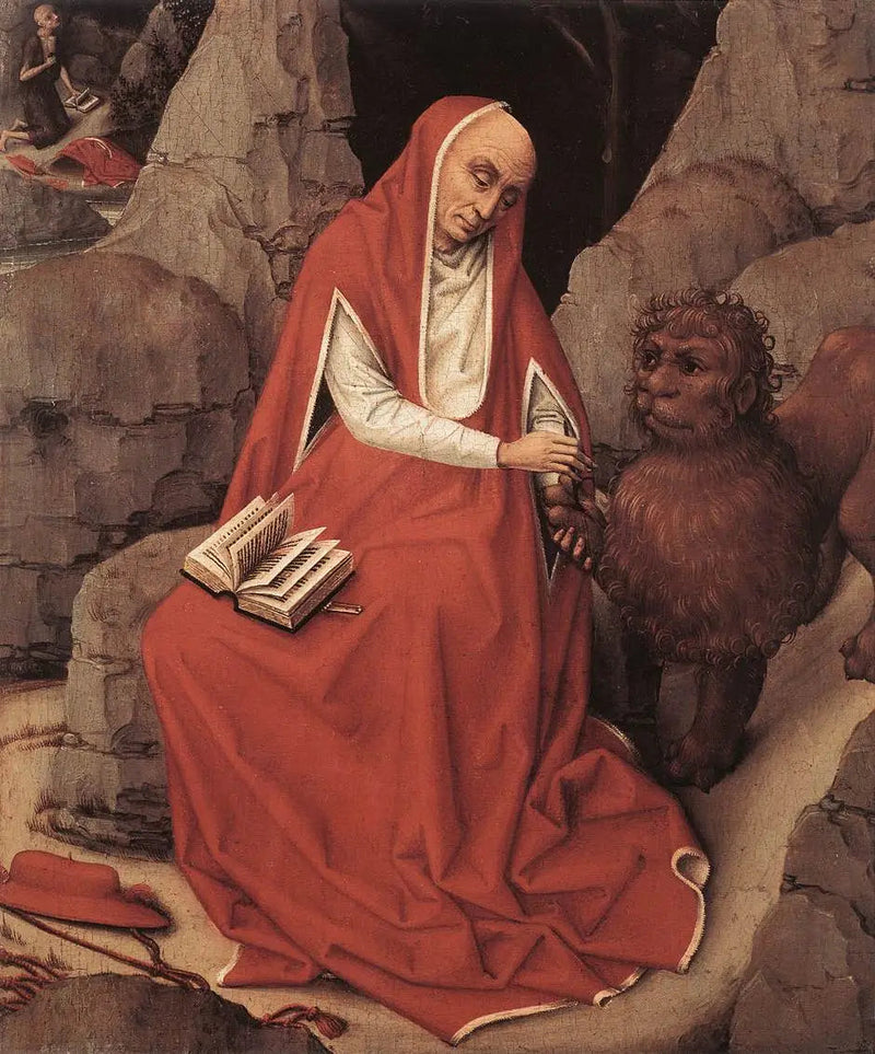 San Girolamo e il leone - Rogier van der Weyden