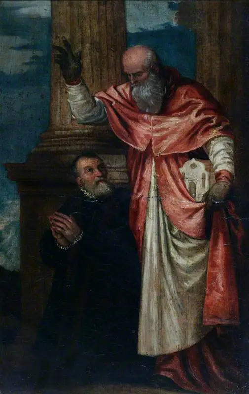 San Girolamo e un donatore - Paolo Veronese