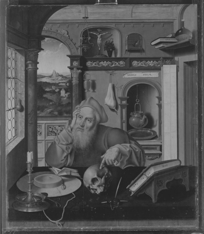 Saint Jérôme - Joos van Cleve - Alpha Reproduction