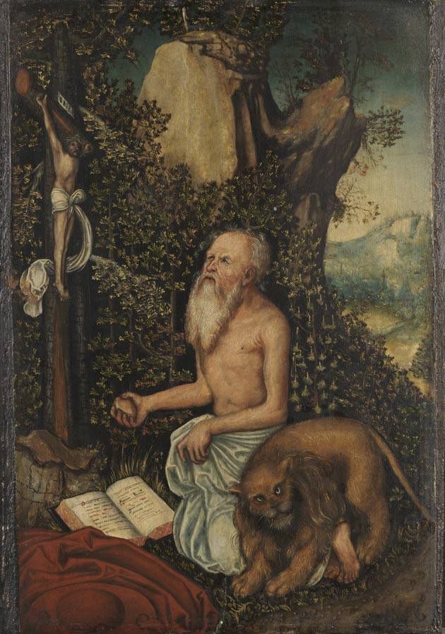 San Girolamo - Lucas Cranach il Vecchio
