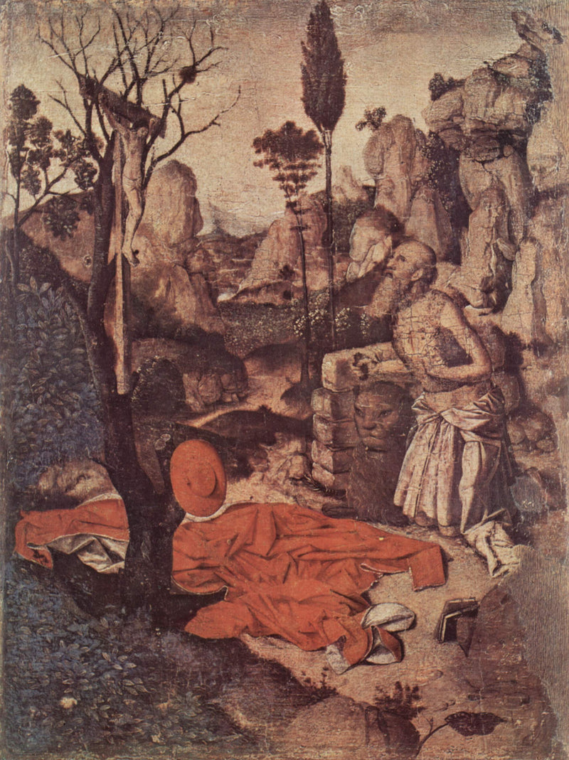 San Girolamo penitente nel deserto - Antonello da Messina