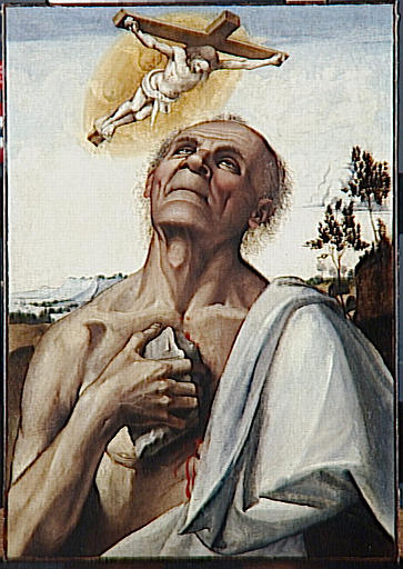 San Girolamo penitente in estasi - Luca Signorelli
