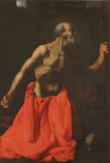 San Girolamo penitente - Francisco de Zurbarán