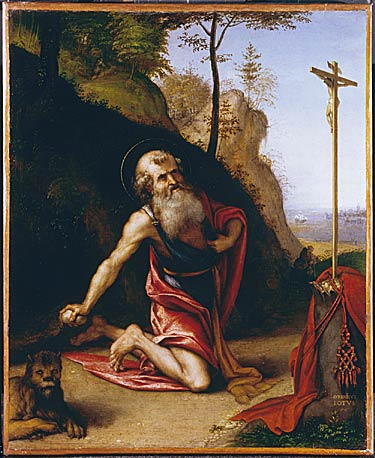 San Girolamo penitente - Lorenzo Lotto