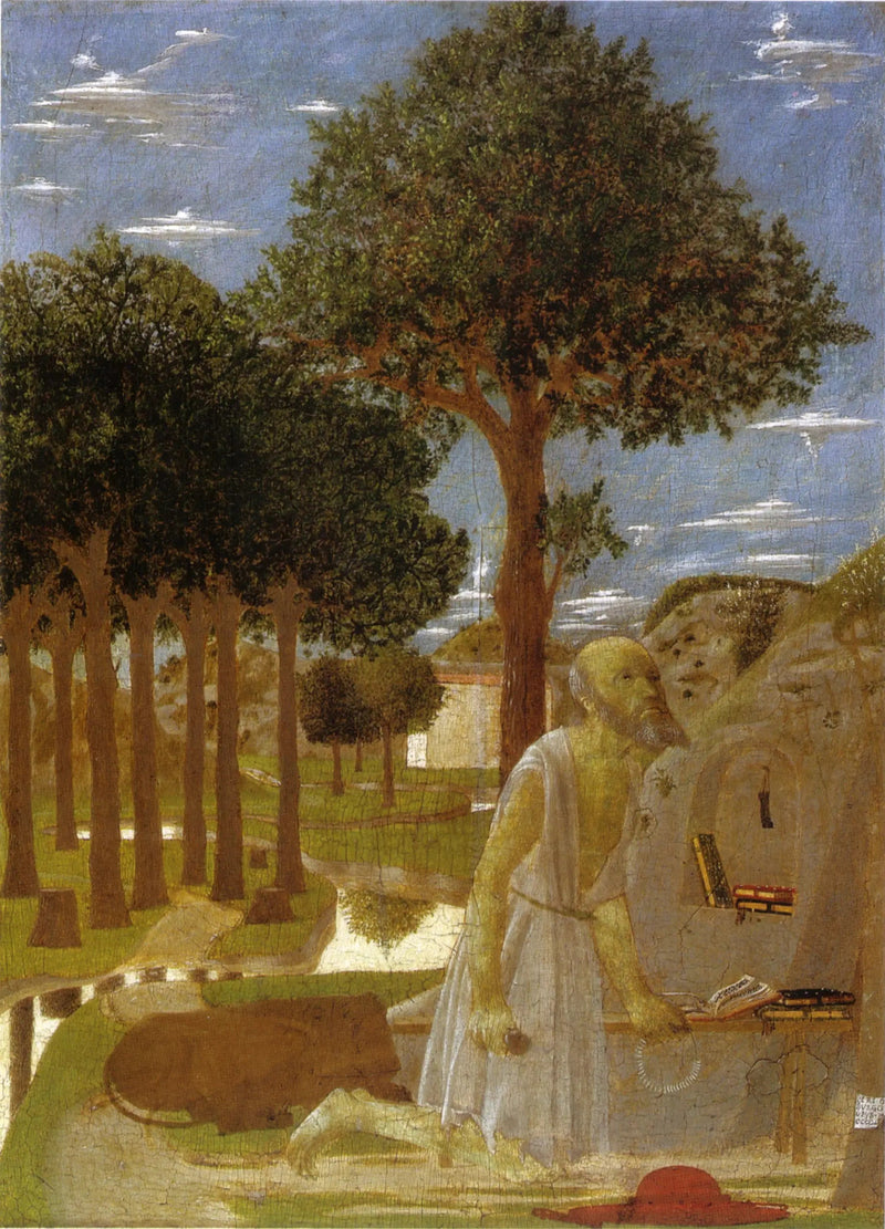 San Girolamo penitente - Piero della Francesca