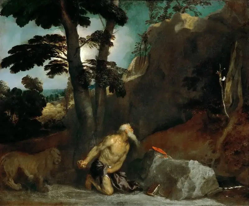 San Girolamo penitente - Tiziano
