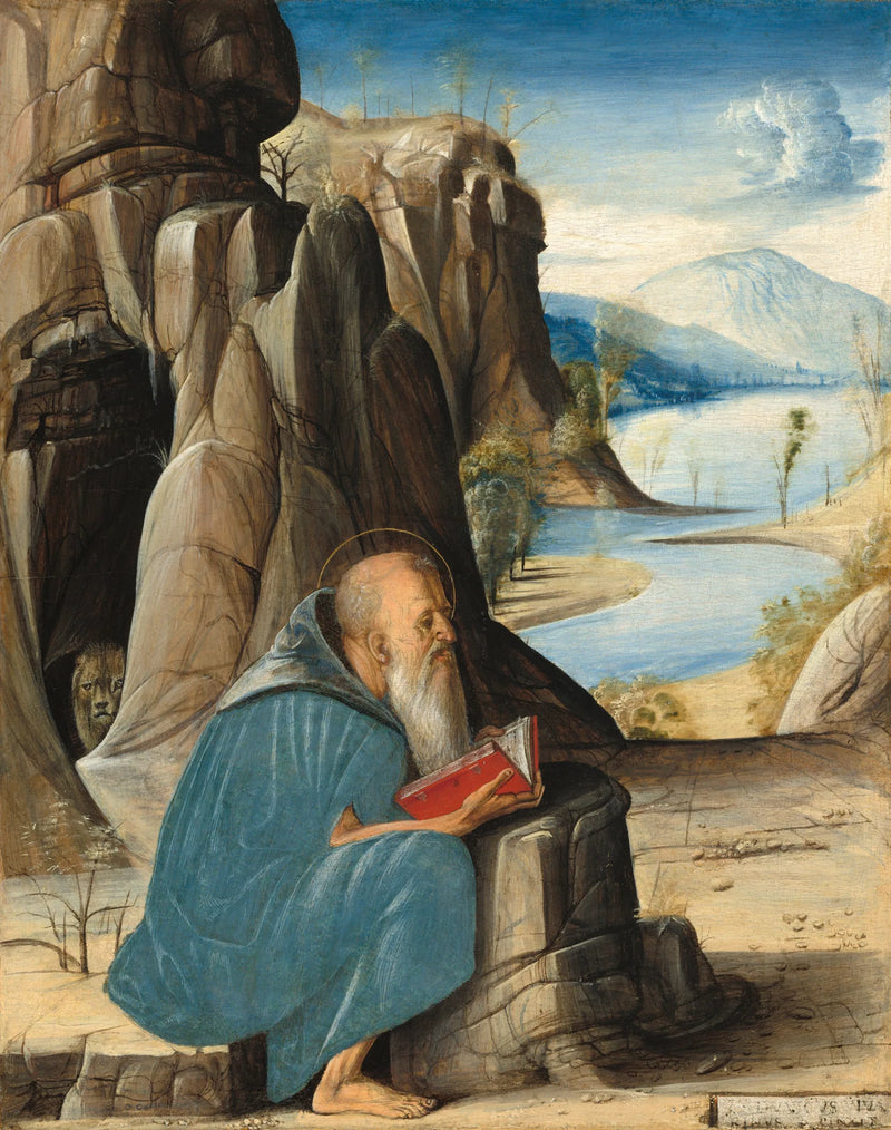 San Girolamo in Lettura - Alvise Vivarini