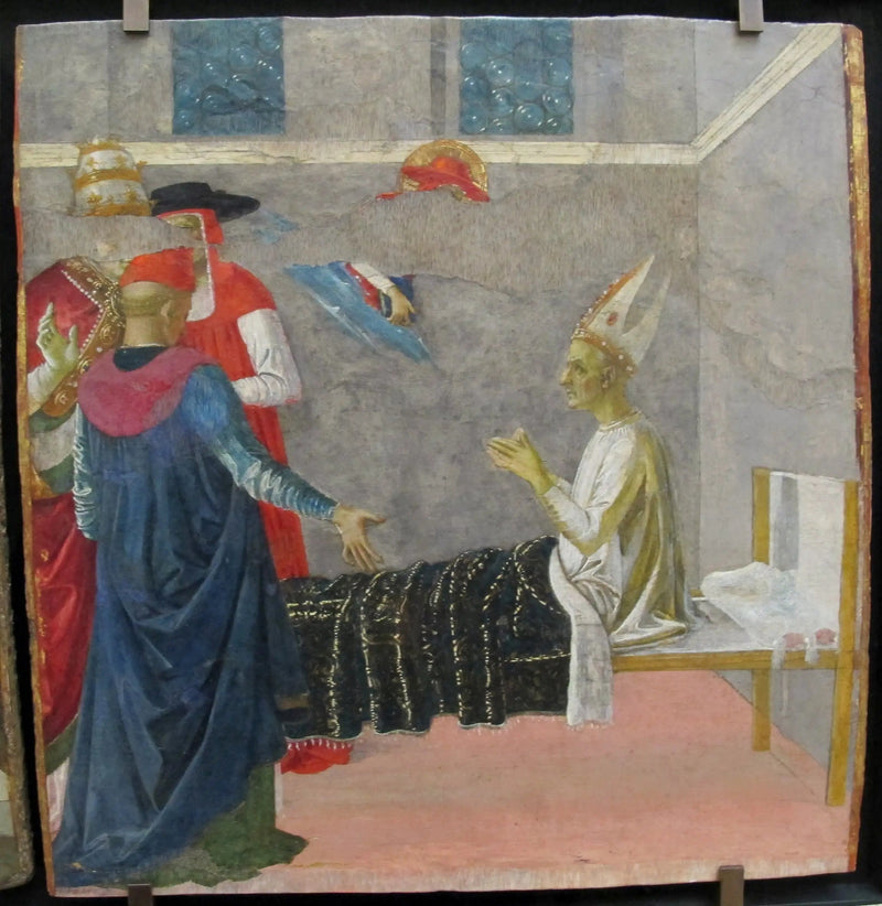 San Girolamo che risuscita il cardinale Andrea - Pietro Perugino