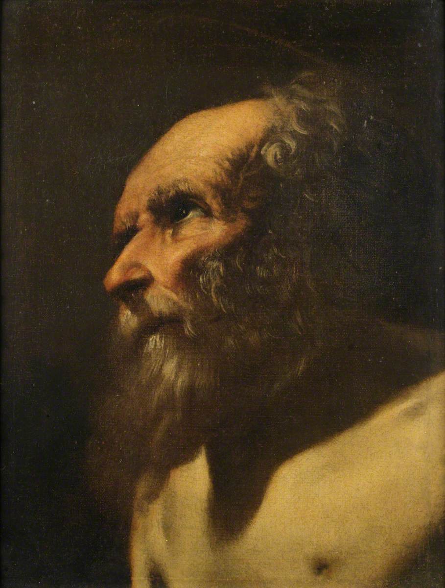 Saint Jérôme (vers 347-420) - Simon Vouet image 1 copie peinte à la main à l’huile