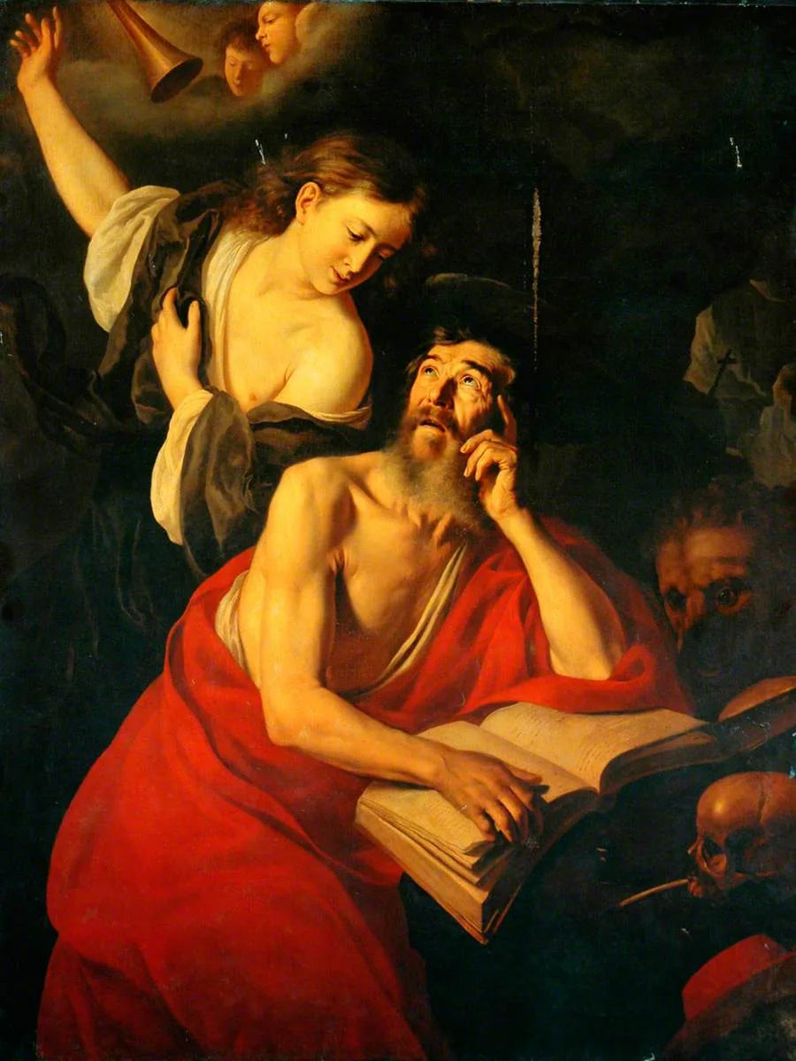 San Girolamo visitato dagli angeli - Jusepe de Ribera