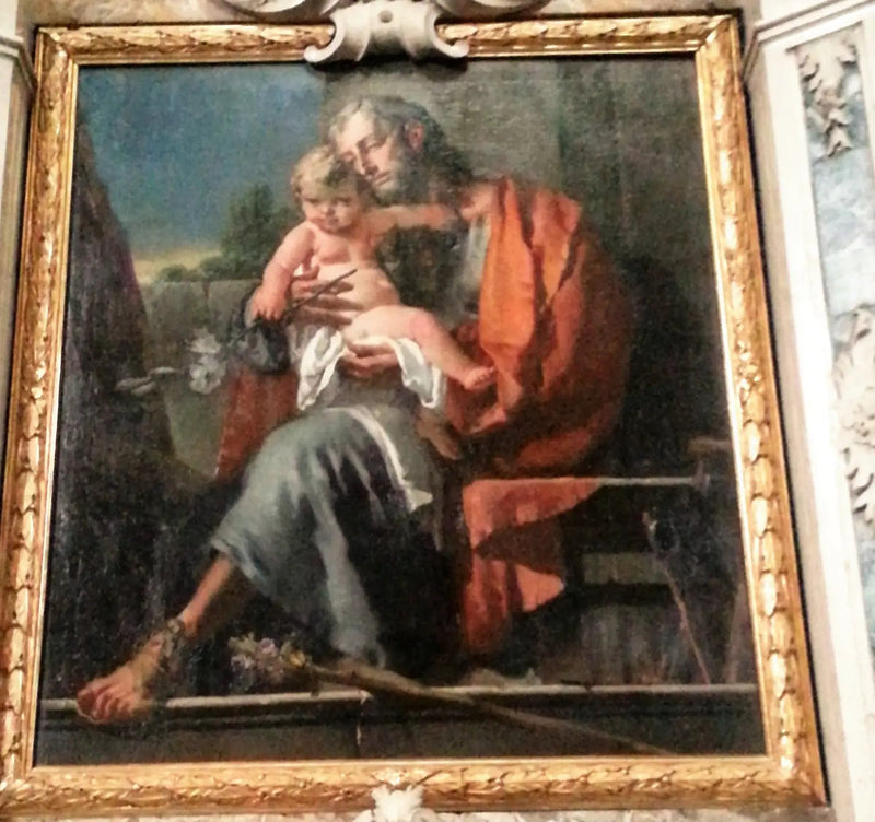 San Giuseppe con il Bambino - Giovanni Battista Tiepolo
