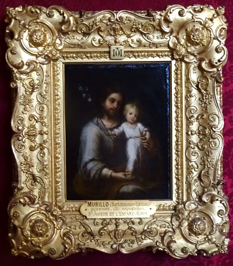 San Giuseppe e il Bambino Gesù - Bartolomé Esteban Murillo
